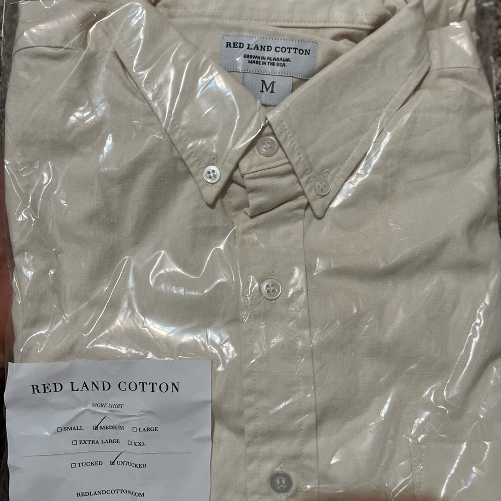 Redland Cotton Work Shirt M